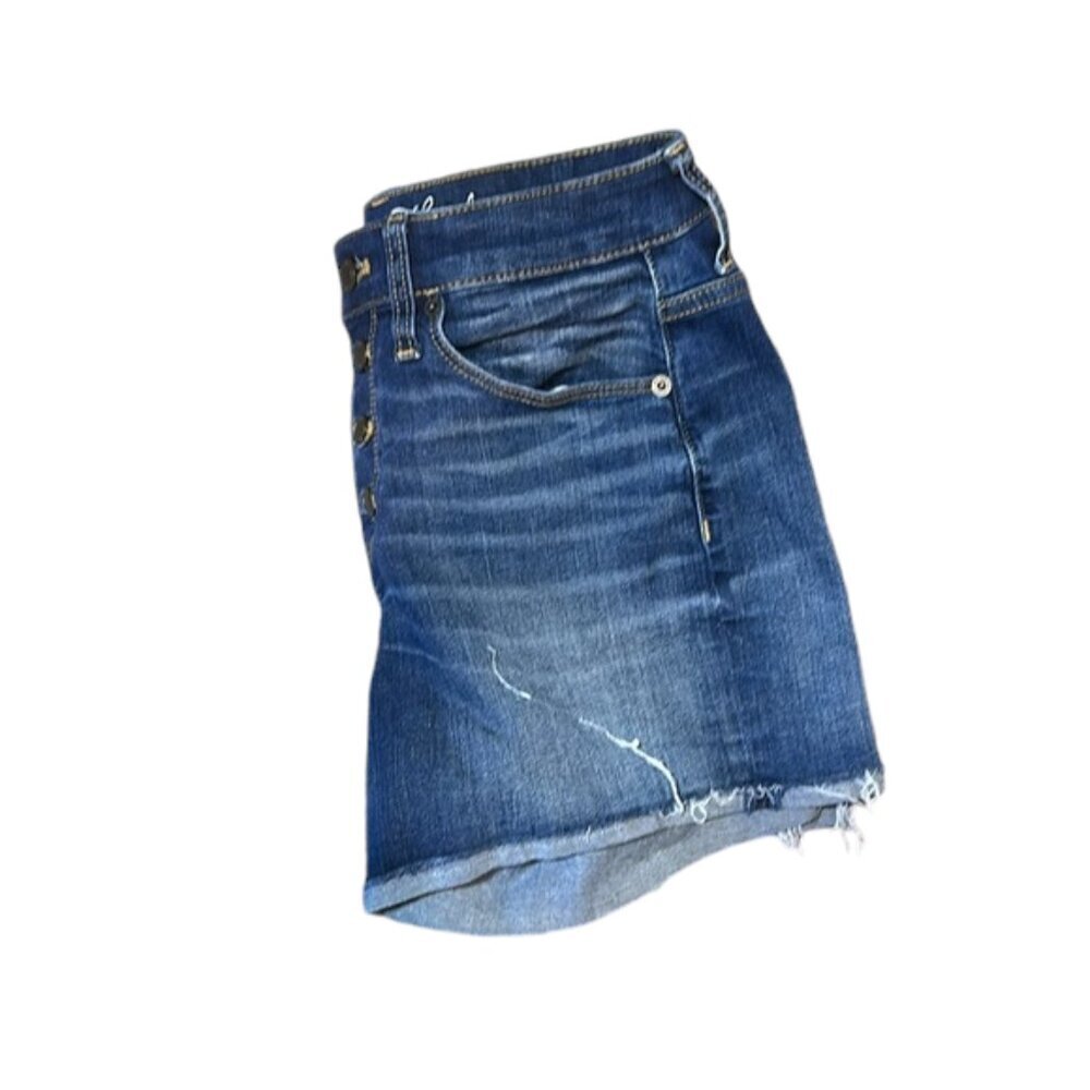 Universal Thread high Rise Midi Short Blue size 4/ 27 R - Picture 3 of 4